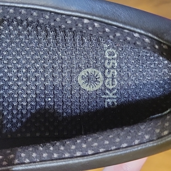 Akesso women's 8.5 Helia clog black and gray polka dot professional nurs… - Picture 5 of 7